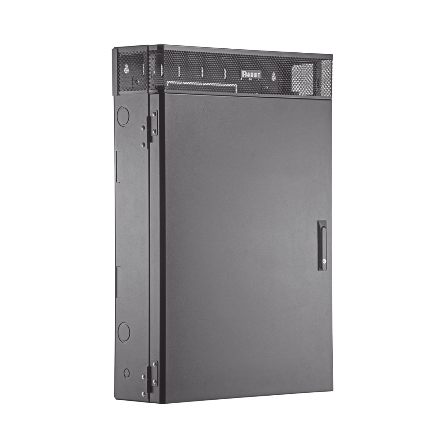 WME3BL - Gabinete de Montaje en Pared TrueEdge™, Con 3 UR para Equipo Activo y 3 UR para Paneles de Parcheo, Fabricado en Acero, Color Negro