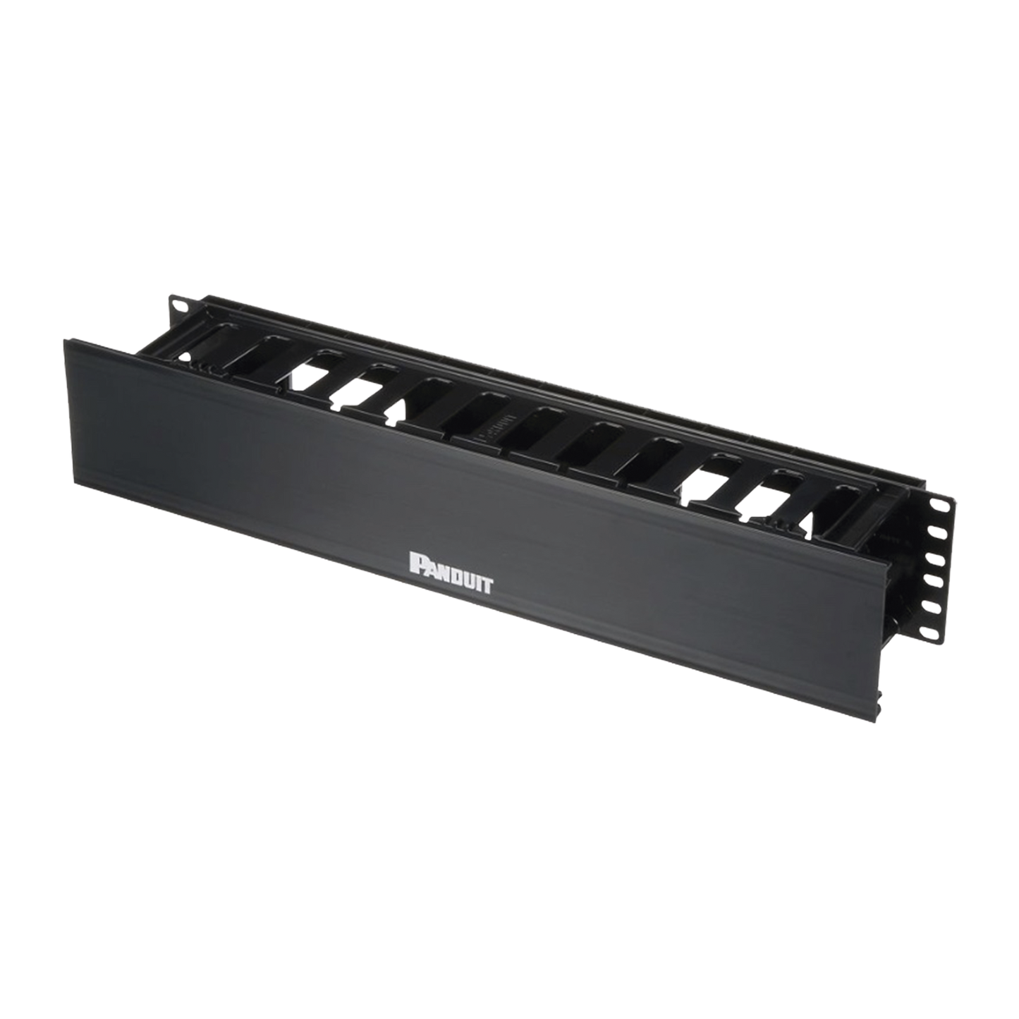 WMPHF2E Organizador de Cables Horizontal PatchLink, Sencillo (Solo Frontal), Con Tapa Extendida, Para Rack de 19in, 2UR