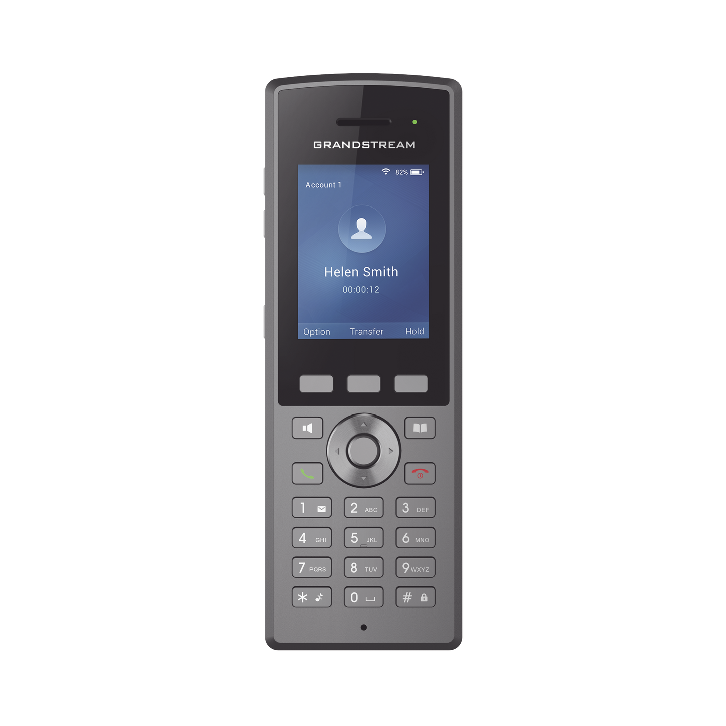 WP825 - Teléfono WiFi portátil empresarial con diseño resistente IP67, conectividad a la red VoIP vía WiFi