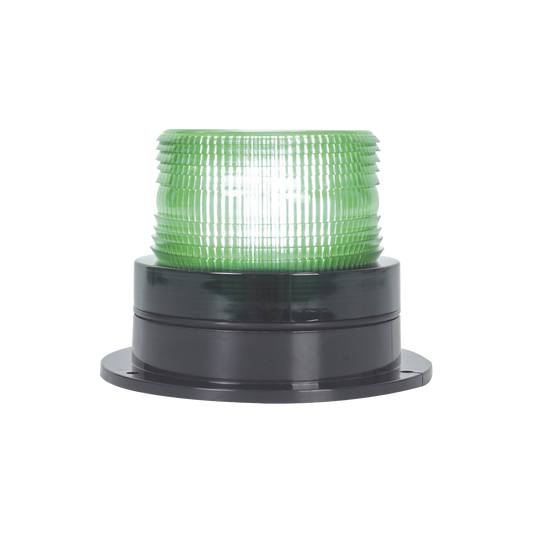 X126G Burbuja Brillante de Larga Vida Útil, con 8 LEDs Color Verde, Domo Verde