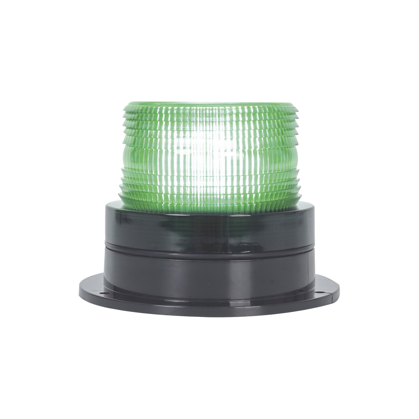 X126G - Burbuja Brillante de Larga Vida Útil, con 8 LEDs Color Verde, Domo Verde, 12Vcd
