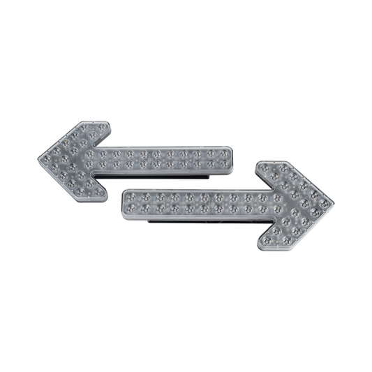 X602F Flechas directoras de tráfico LED de 24 Pulgadas en color ámbar con 240 LED