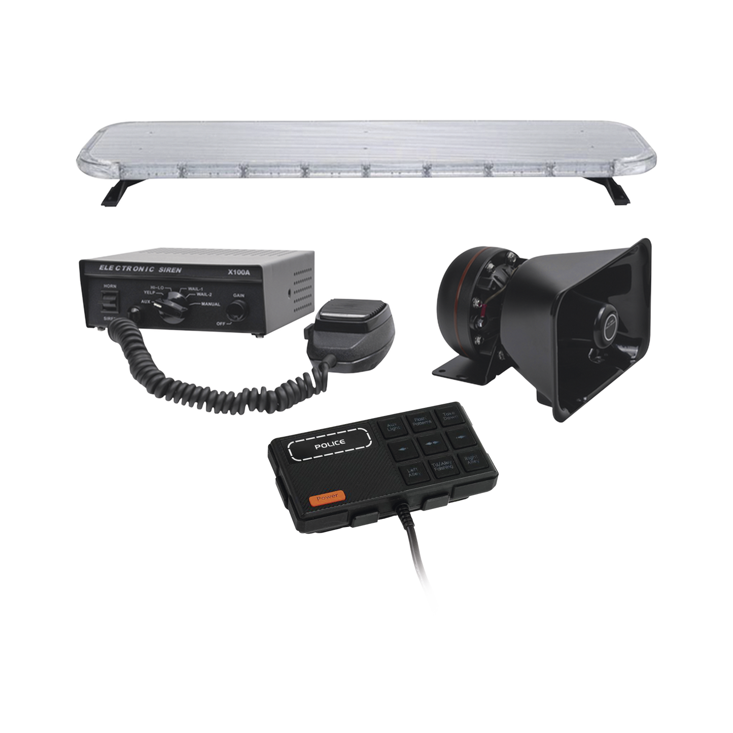 X75RBSKIT - Kit básico para equipamiento de unidades de Seguridad Pública