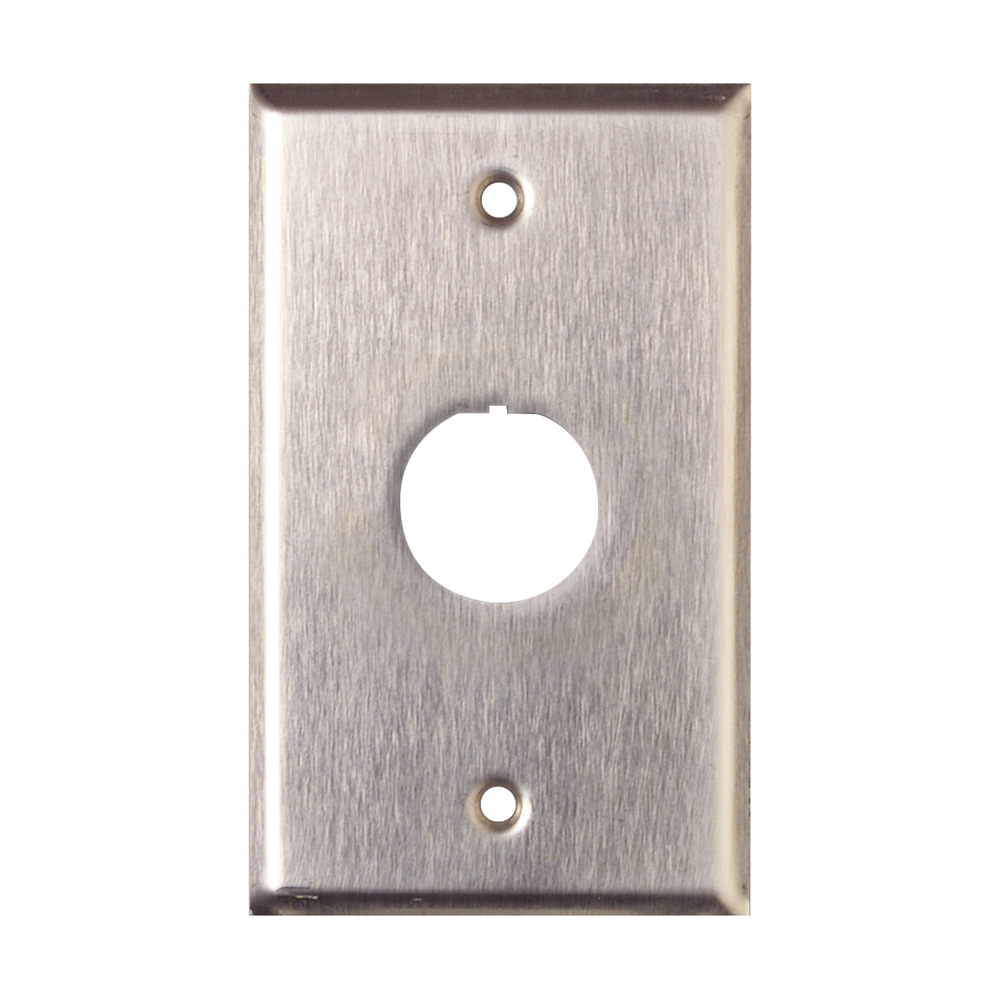 XFP-S-01-SS - Placa de Pared Reforzada, de Acero Inoxidable, Para Uso Industrial, de 1 Puerto