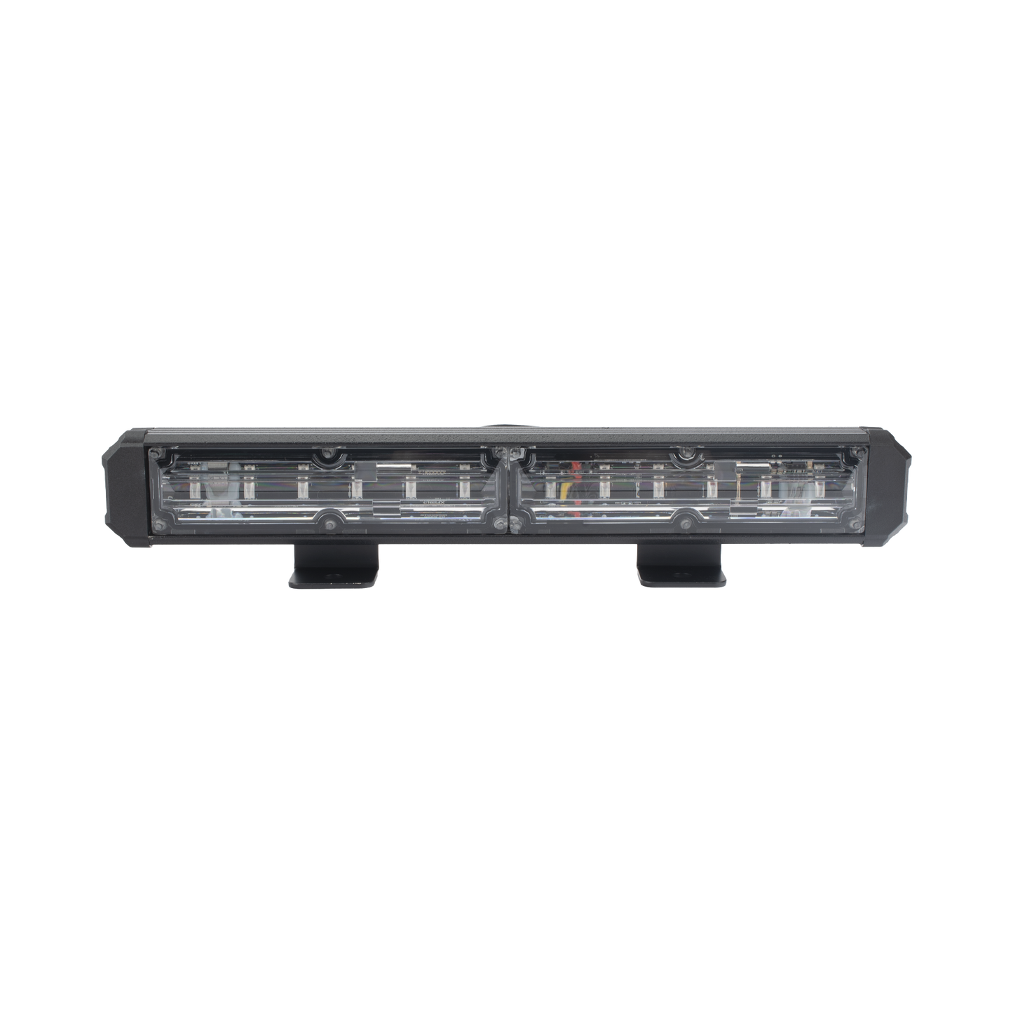 XLT2132R - Barra de Luz de Advertencia, 2 Módulos de 6 LED, 11 Pulgadas Rojo