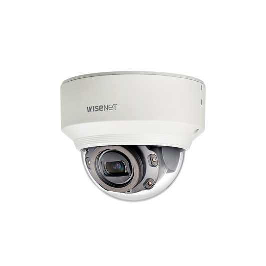 XND-6080RV Cámara IP Tipo Domo Interior 2MP / Lente Motorizado 2.8-12mm / IR 30M / WDR 150db / H.265 & WiseStream