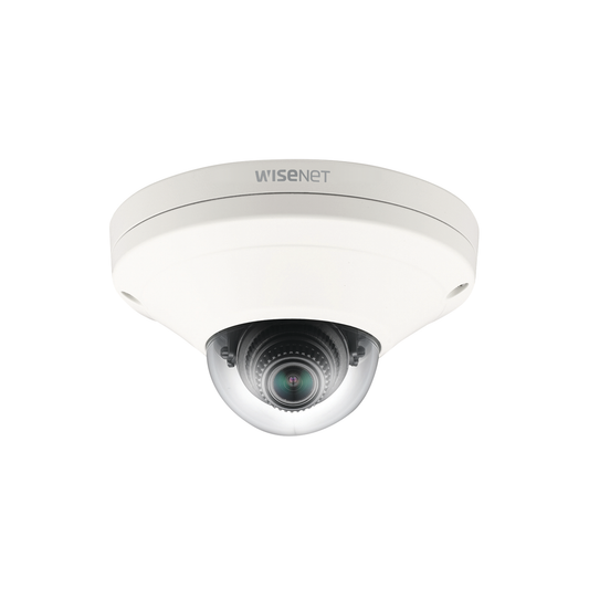 XNV-6011 Cámara IP Mini Domo Exterior Antivandálico 2MP / Lente 2.8mm / WDR 150db / H.265 & WiseStream / Conteo de Personas / Video Analíticos Avanzados