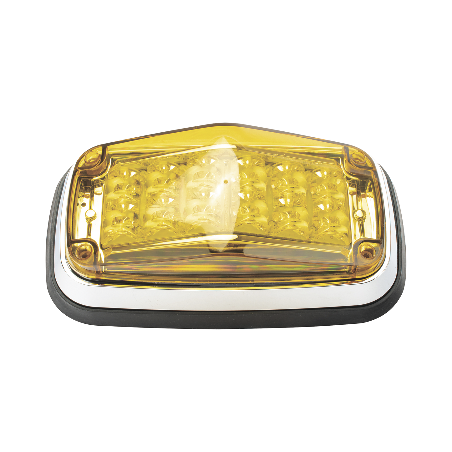 XT1885A - Luz de advertencia 8 X 4", Color Ámbar, IP67, SAE, Ideal para Ambulancias