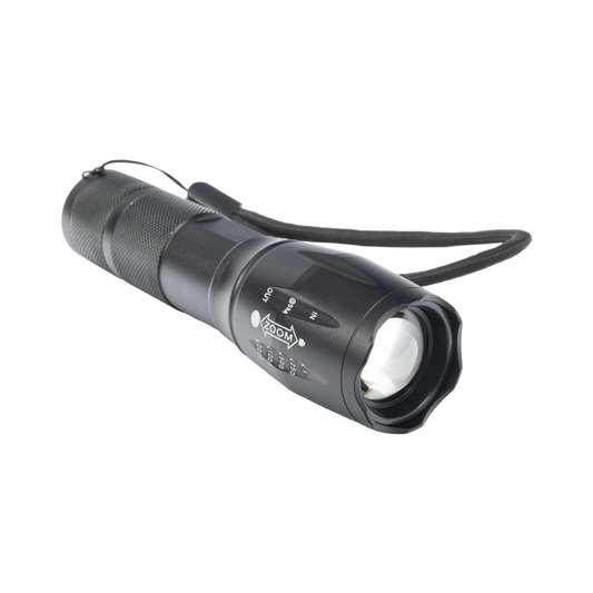 XT61 Linterna LED de Aluminio, 600 Lúmenes, IPX4, Resistente al Agua