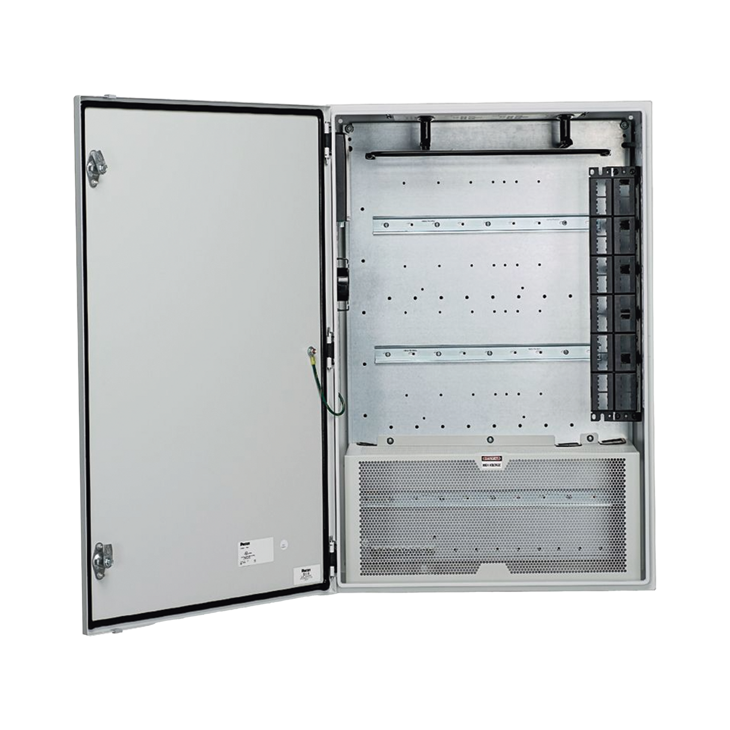 Z23C-S - Gabinete de Zona de Instalación en Pared, Diseñado Para Dos Switches, Uso Industrial con Clasificación UL tipo IP66 y 4/12, Color Gris