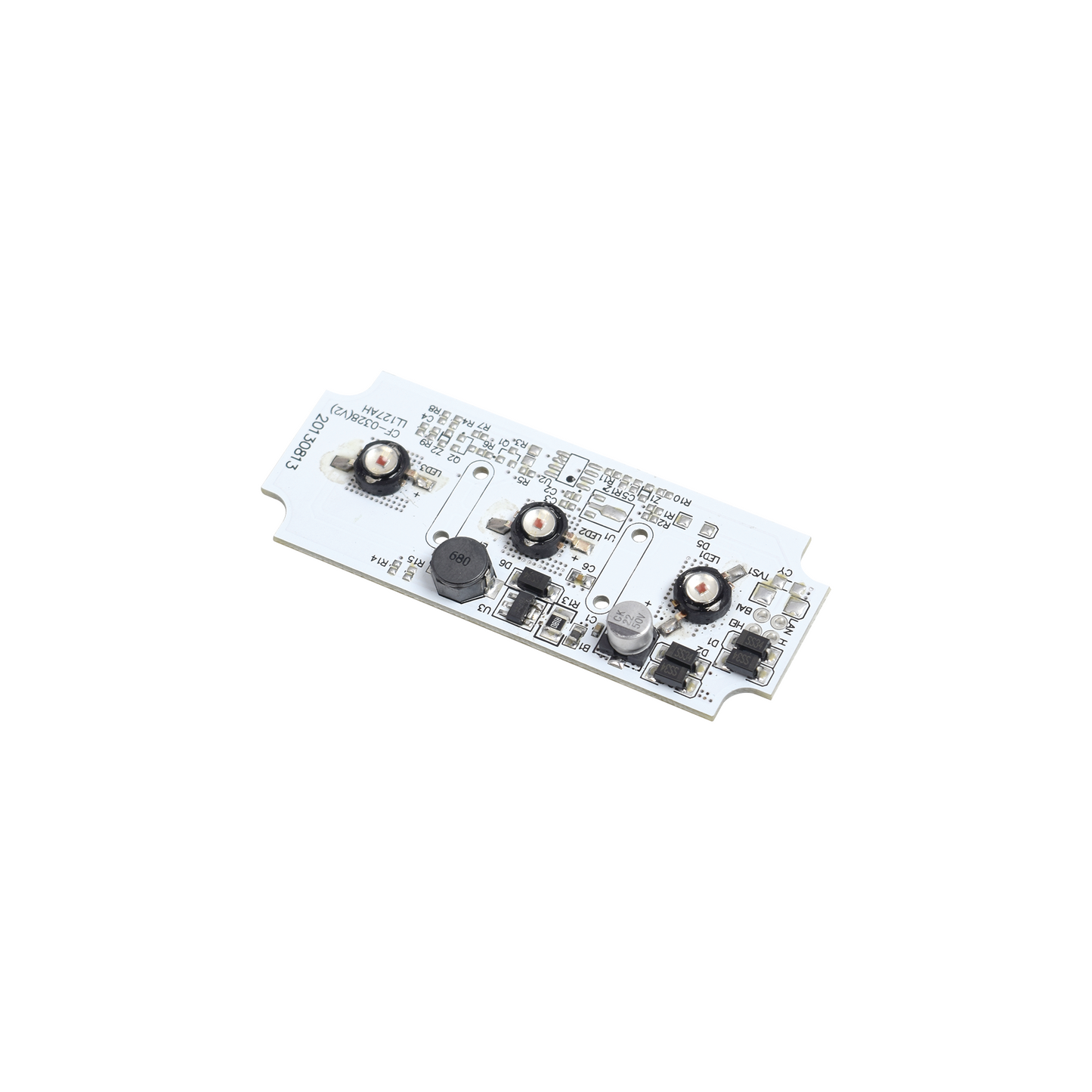 Z605-M3-B - Tablilla de reemplazo con 3 LED color Azul para X605