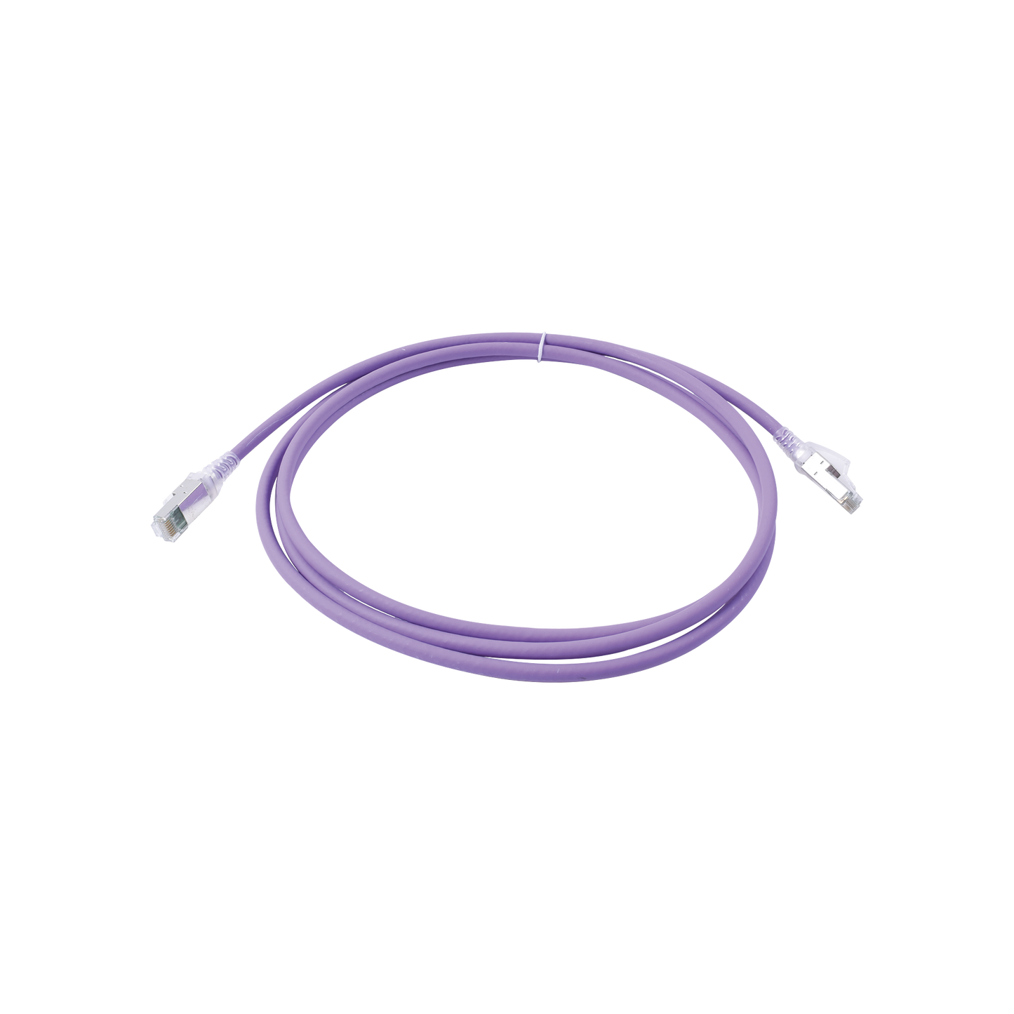 ZM6A-S07-08B - Patch Cord Z-MAX Cat6A S/FTP, CM/LS0H, 2.13 Metros (7 Pies), Color Violeta, Versi�n Bulk