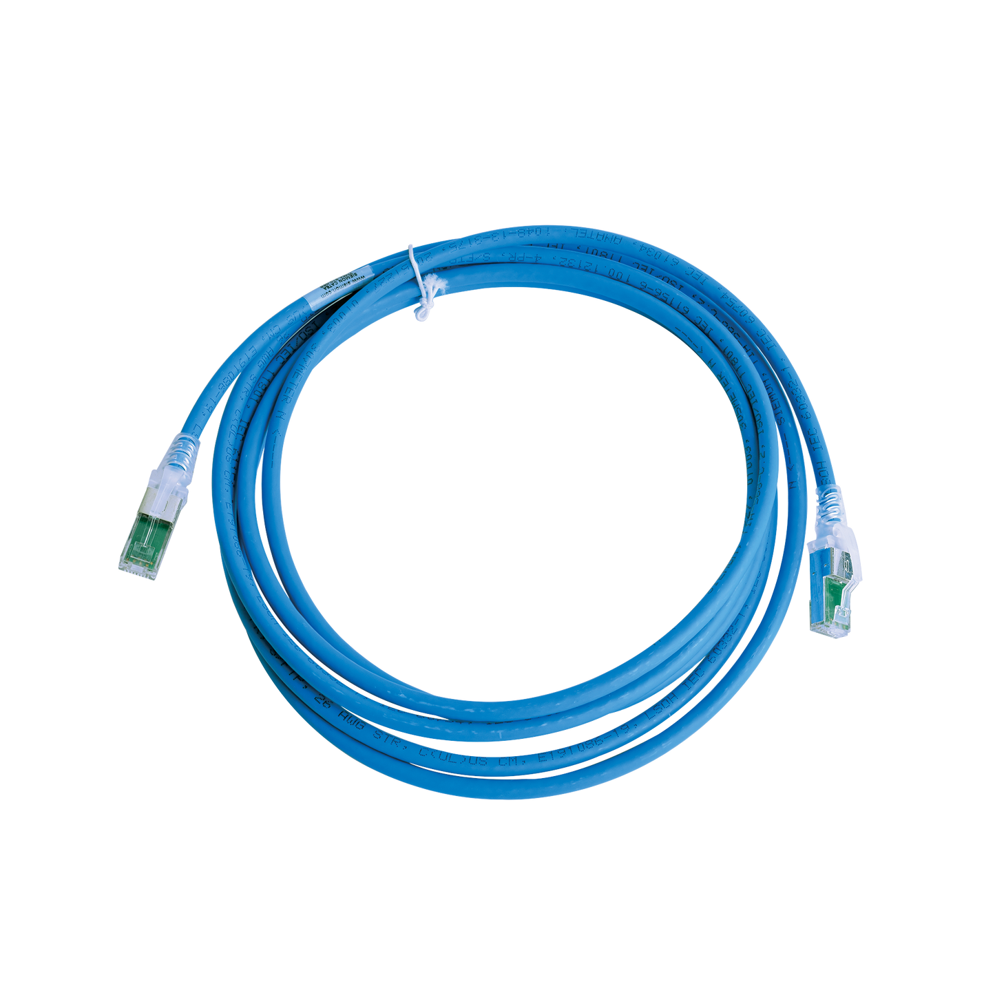 ZM6A-S10-06B - Patch Cord Z-MAX Cat6A S/FTP, CM/LS0H, 3.05 Metros (10 Pies), Color Azul, Versi�n Bulk (Sin Empaque Individual)