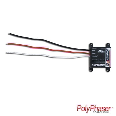 1100-647 Supresor de Picos/Transitorios Para Líneas de Voltaje Alterna de 120 VCA a 15 A