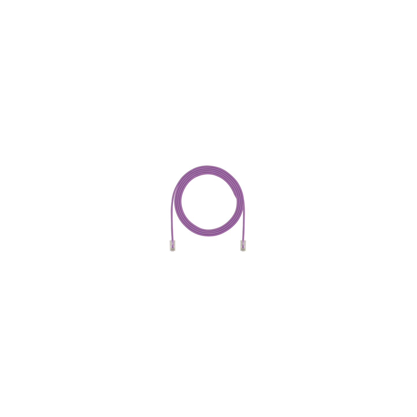 UTP28SP8INVL - Cable de Parcheo TX6, UTP Cat6, Di�metro Reducido (28AWG), Color Violeta, 20.2 cm (8 Pulgadas)