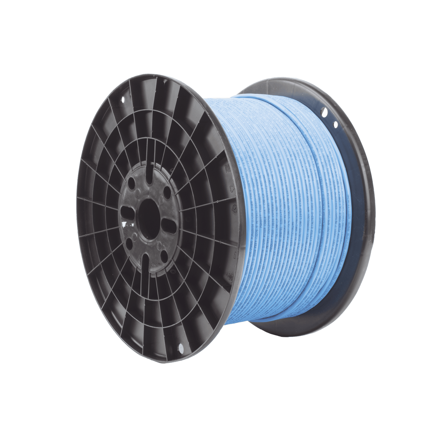 PUR6AHD04BU-G - Bobina de Cable UTP de 4 Pares, Vari-MaTriX HD, Cat6A, 23 AWG, CMR (Riser), Color Azul, 305 Metros (1000 Pies)