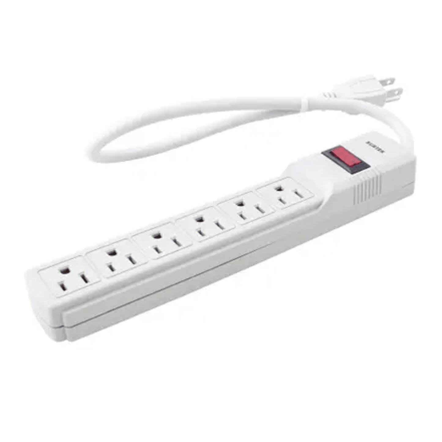 SYS-136220 - Multicontacto con Supresor de Picos 450 Joules, Voltaje de Entrada: 127 Vca NEMA 5-15P, Con 6 Salidas NEMA 5-15R.