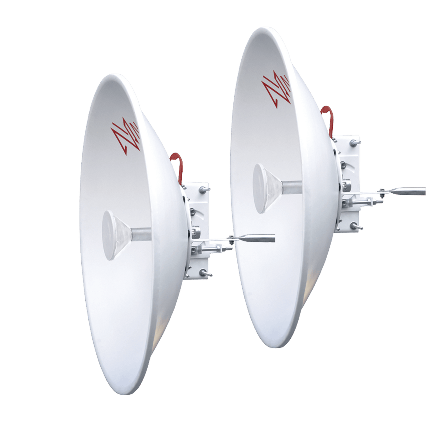 NP62 - Antena Direccional de alto rendimiento / diámetro de 60 cm / 5.9-7.2 GHz / Ganancia 30 dBi / SLANT de 45 ° y 90 ° / Ideal para 30 km / Conector N-Hembra / Montaje y jumpers incluidos.