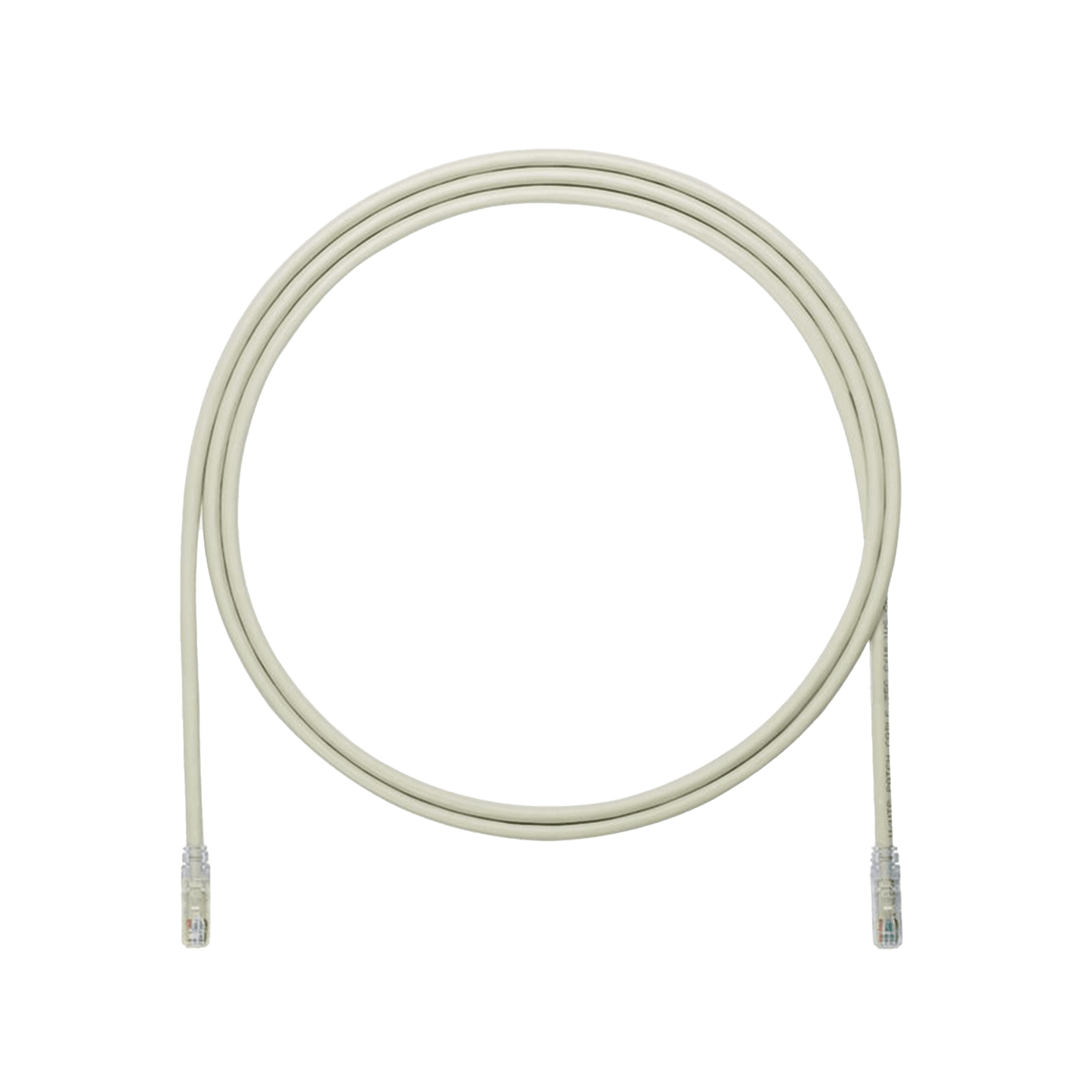 UTP6AX3GY - Cable de Parcheo UTP, Cat6A, 24 AWG, CM, Color Gris, 0.91 Metros (3 Pies)