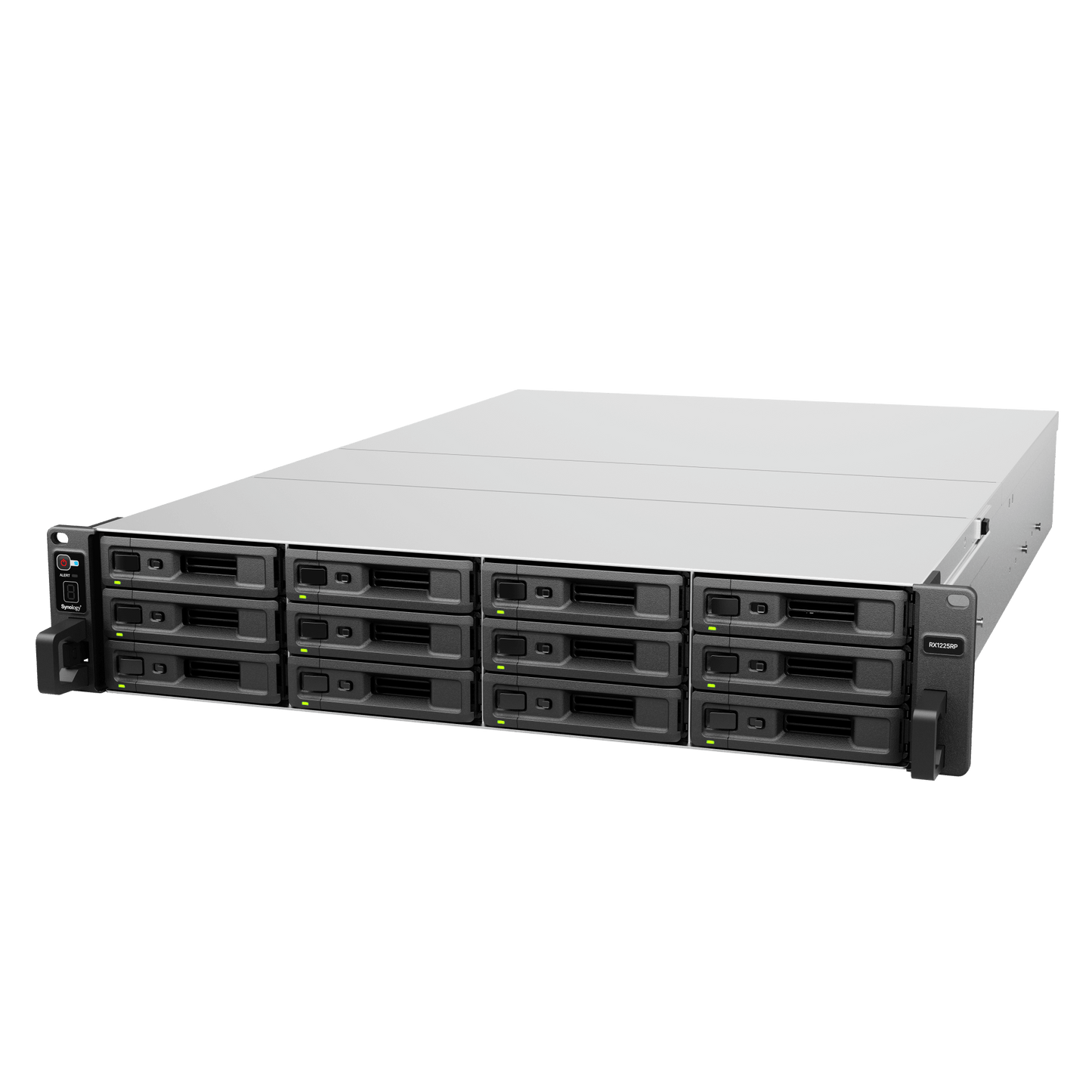 RX1225RP - Unidad de Expansión Synology RX1225RP | 12 Bahías para Unidades 3.5" y 2.5" SATA HDD/SSD | Intercambio en Caliente | Fuente de Alimentación Redundante | Compatible con Synology DSM .