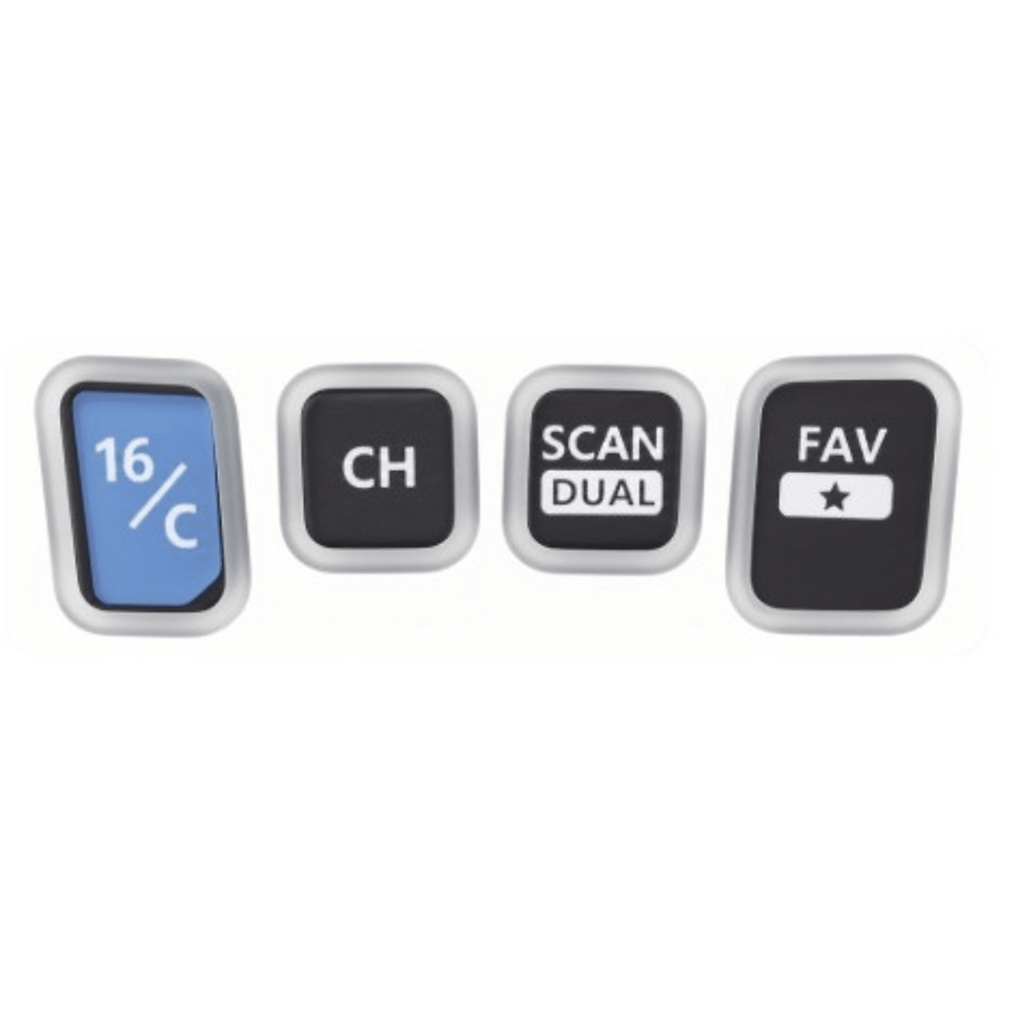 893-0098-380 - Botonera para IC-M85 / Interruptor Momentáneo / Montaje en Panel /