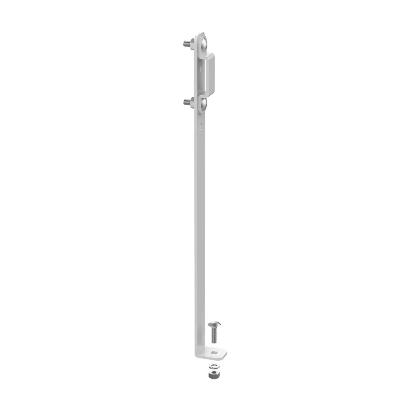 LEK12W - Kit de Elevación de 12 in, Para Escalerilla de Secciones Rectas, de Acero, Color Blanco