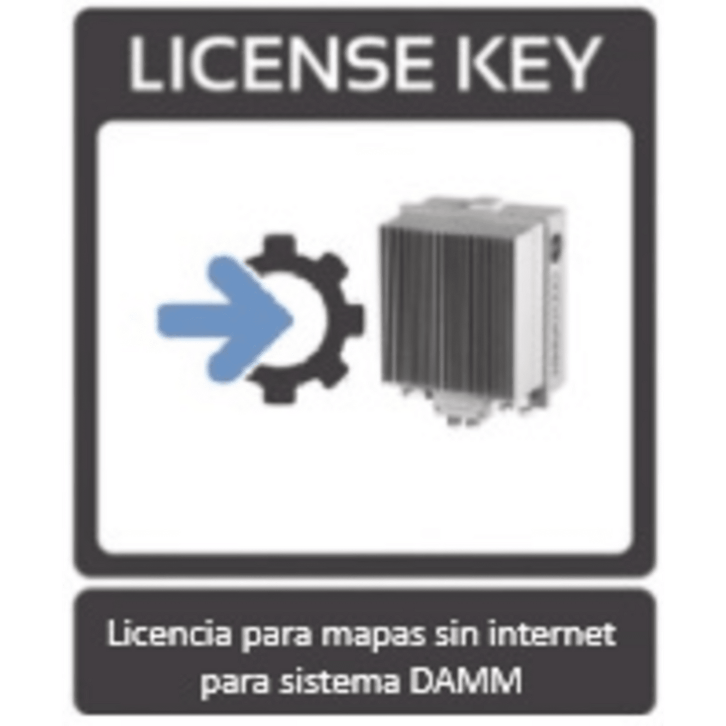Licencia de mapas OFFLINE para sistema de despacho DAMM