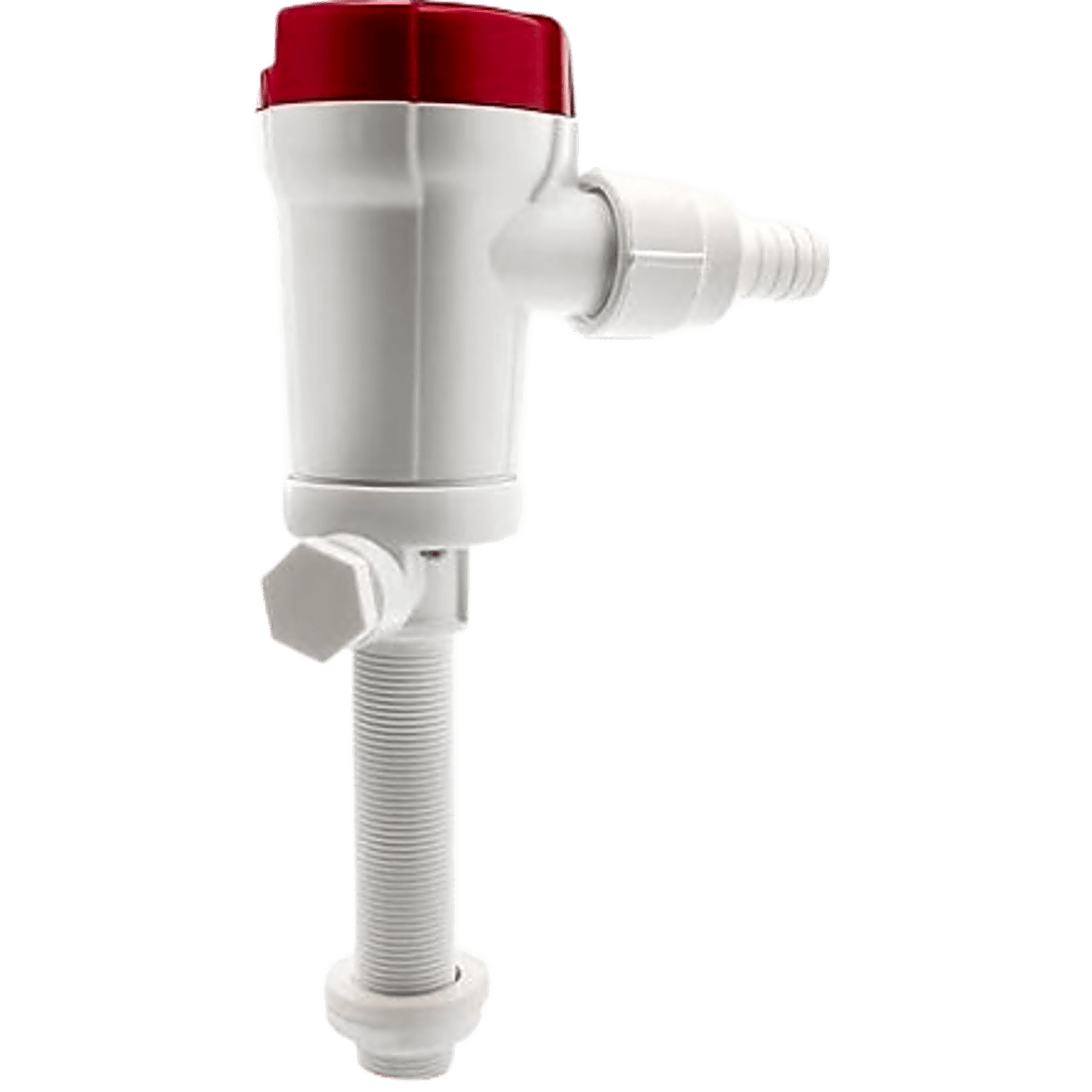 605FC - Bomba Livewell 605FC 12V DC / 1100 GPH (Galones Por Hora) / Conexión Straight Seacock / Doble Puerto de Entrada / Protección Anti-Aire / Cartucho Motor Extraíble