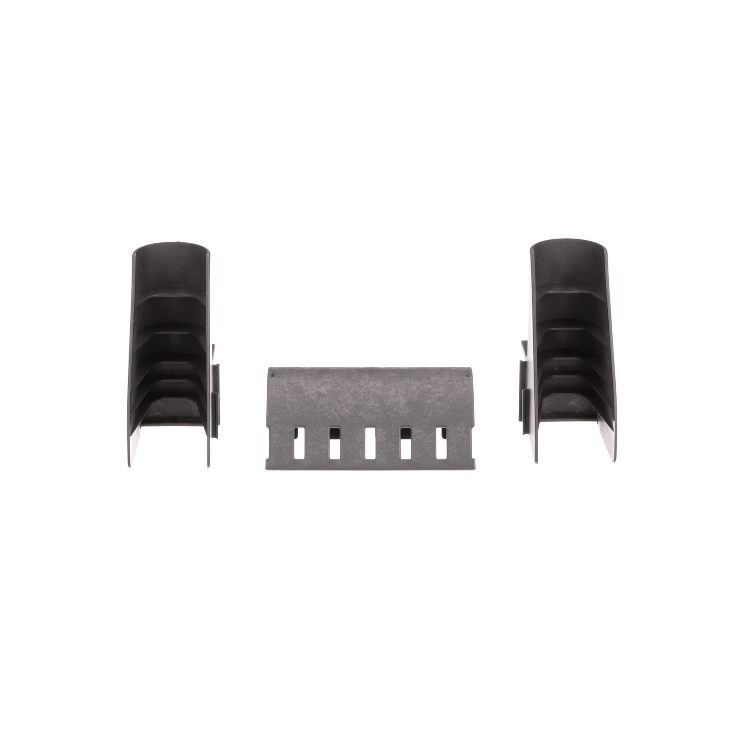 CMW-KIT - Kit de Bajada de Cables Para Charola Tipo Escalerilla, Con Control de Radio de Curvatura, Fabricado en Nylon 6.6, Color Negro