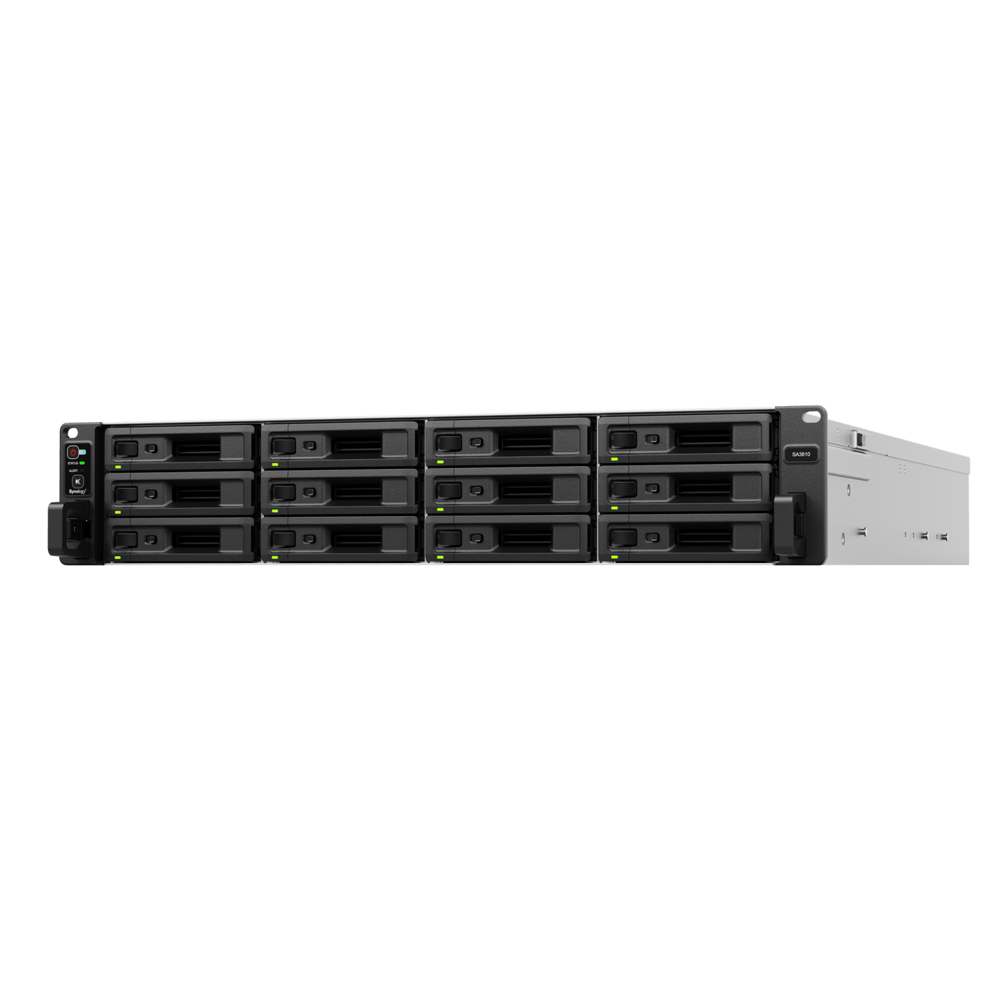 SA3610 - Servidor de Almacenamiento Synology SA3610 | Alta Escalabilidad | 12 Bahías | Hasta 1.728 PB de Capacidad | 6,200/3,000 MB/s Lectura/Escritura | 10GbE | RAID F1,0,1,5,6,10.