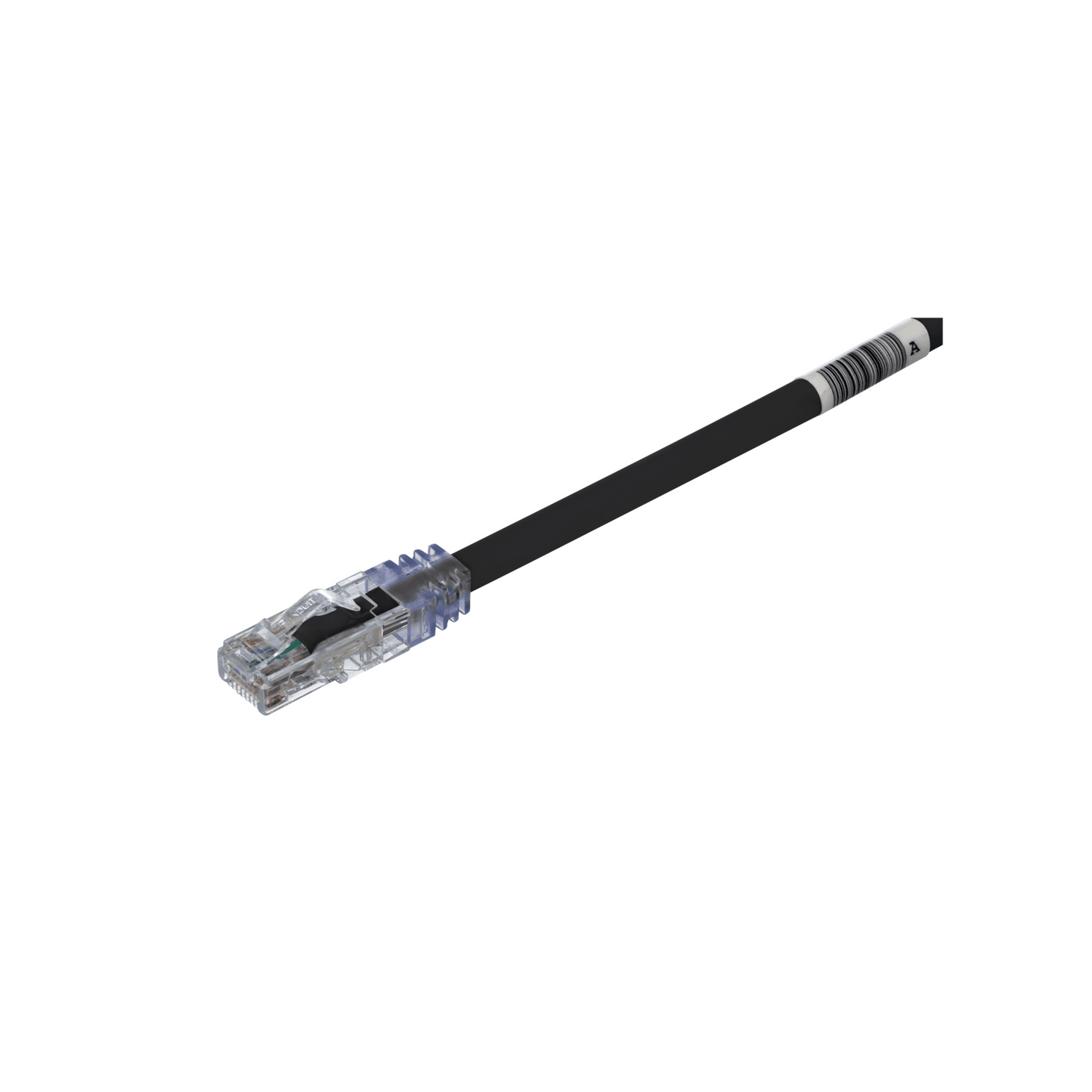 UTP6AX1BL - Cable de Parcheo UTP, Cat6A, 24 AWG, CM, Color Negro, 0.3 Metros (1 Pie)