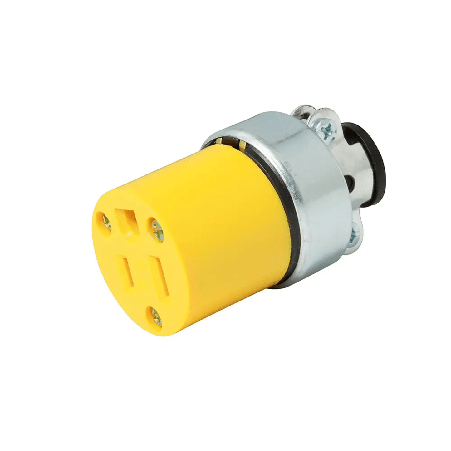 SYS-136407 - Contacto Blindado Aterrizado / 15 A 125 V / 50/60 Hz / ABS/ Metal / Color Amarillo.