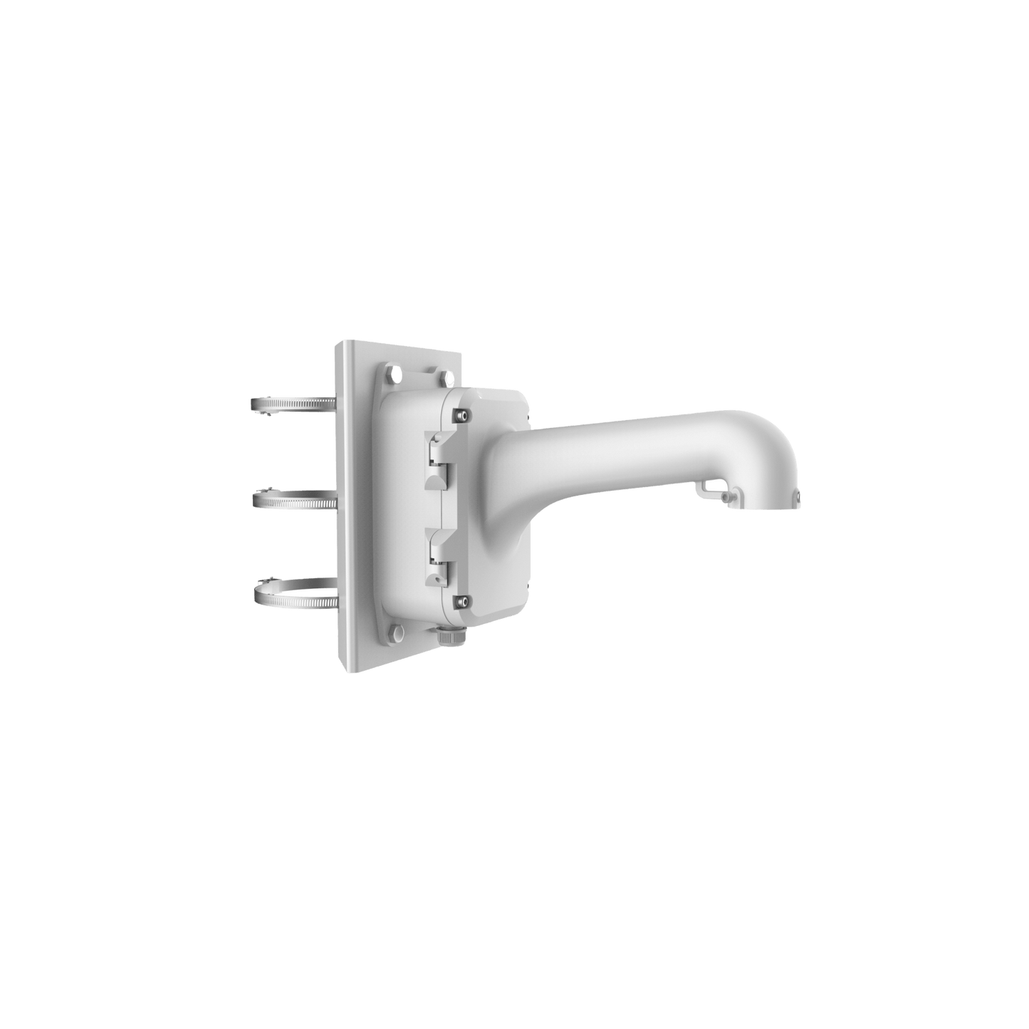 DS-1604ZJ-BOX-POLE - Montaje de Pared con Caja de Conexión y Montaje en Poste para Domos PTZ