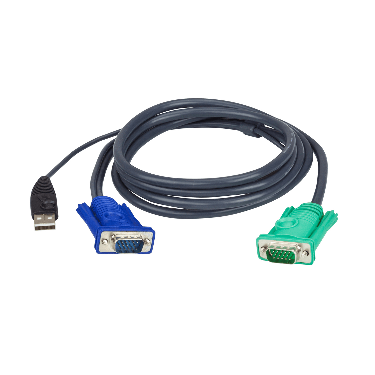 2L-5203U - Cable KVM | USB con SPHD | 3 en 1 | De 3 m