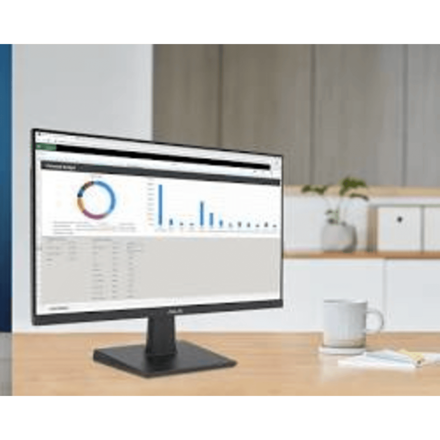 VA24EHF - Monitor Gaming 23.8" Full HD IPS / 100 Hz SmoothMotion / 1 ms MPRT / Adaptive-Sync VRR / Tecnología ASUS Eye Care / Sin Marco / Montaje VESA 100x100