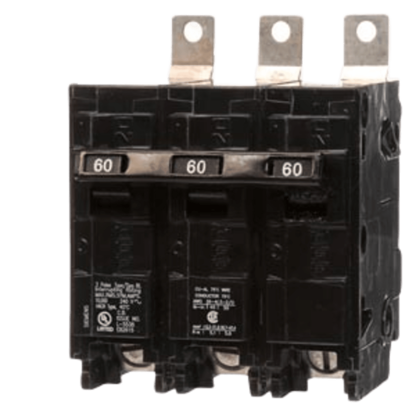 B360S - Interruptor automático atornillable tipo BL 3 polos, 60 amp.