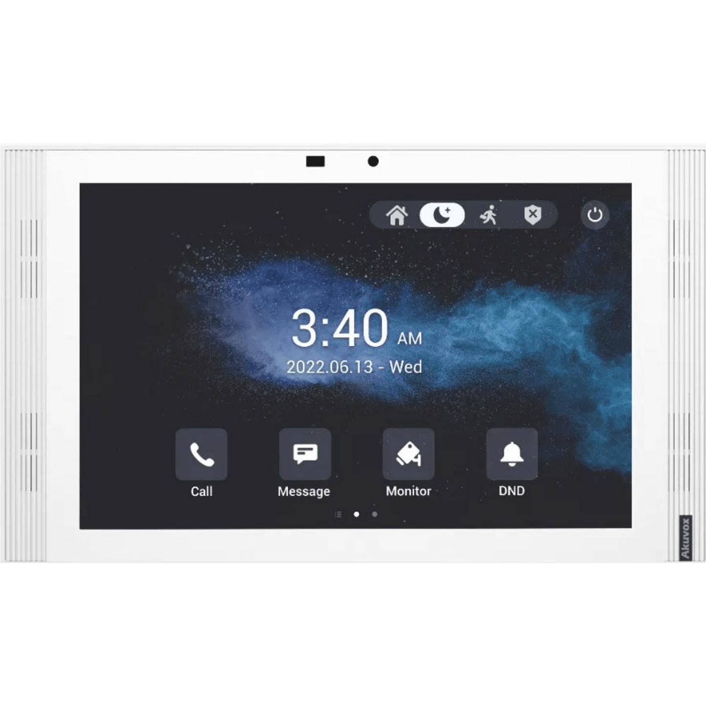 S567A - MONITOR COLOR BLANCO DE 10" IPS LCD / CERTIFICADO POR GOOGLE PLAY STORE / ANDROID 12 OS / WI-FI 6 / POE / SIP / ENTRADAS DE ALARMA / ADMINISTRACIÓN 100 EN LA NUBE
