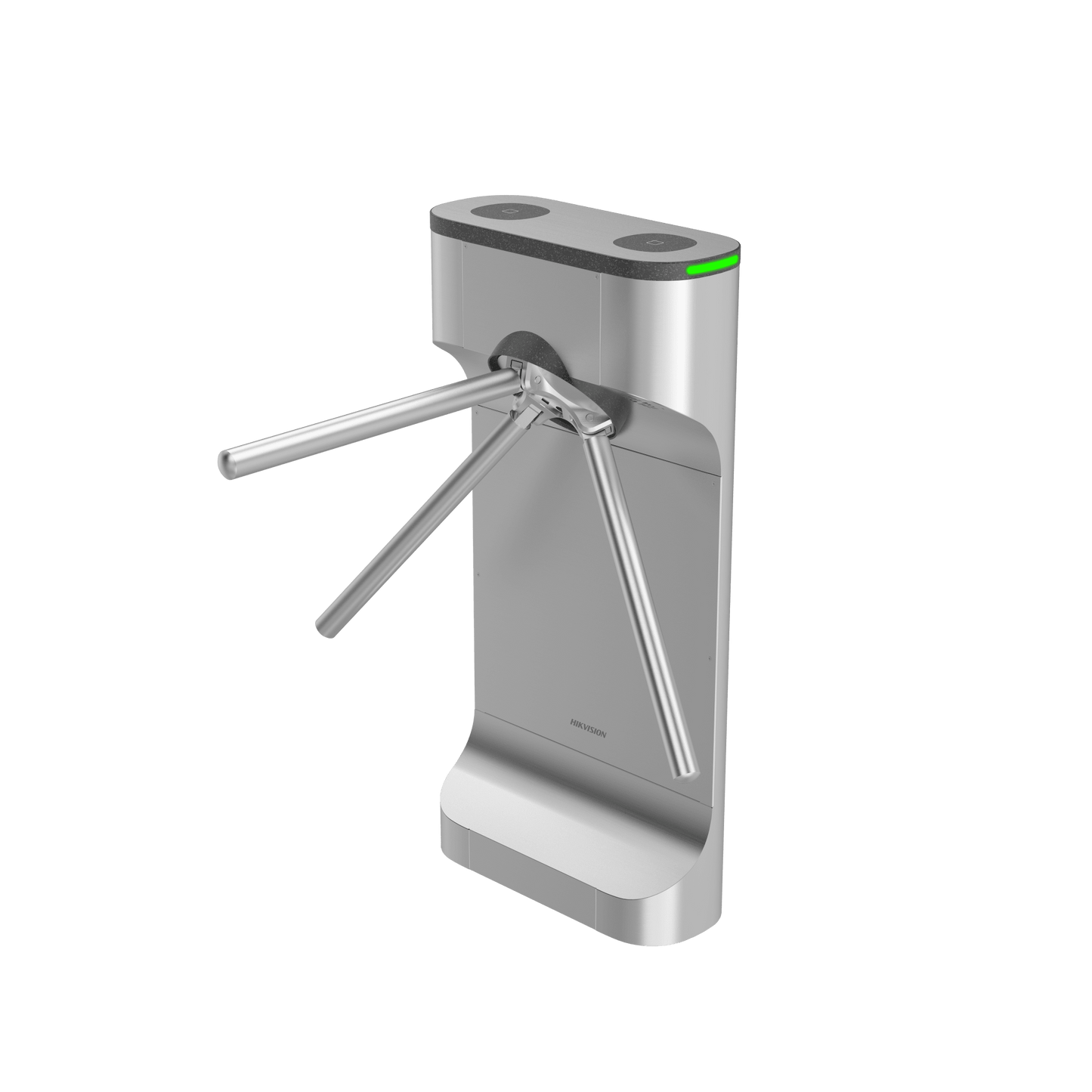 DS-K3G411CLXR - Torniquete Trípode con Diseño Slim Ultra Estético / Uso Rudo / LEDs Indicador de Entrada y Salida / Acero Inoxidable / Exterior Protegido