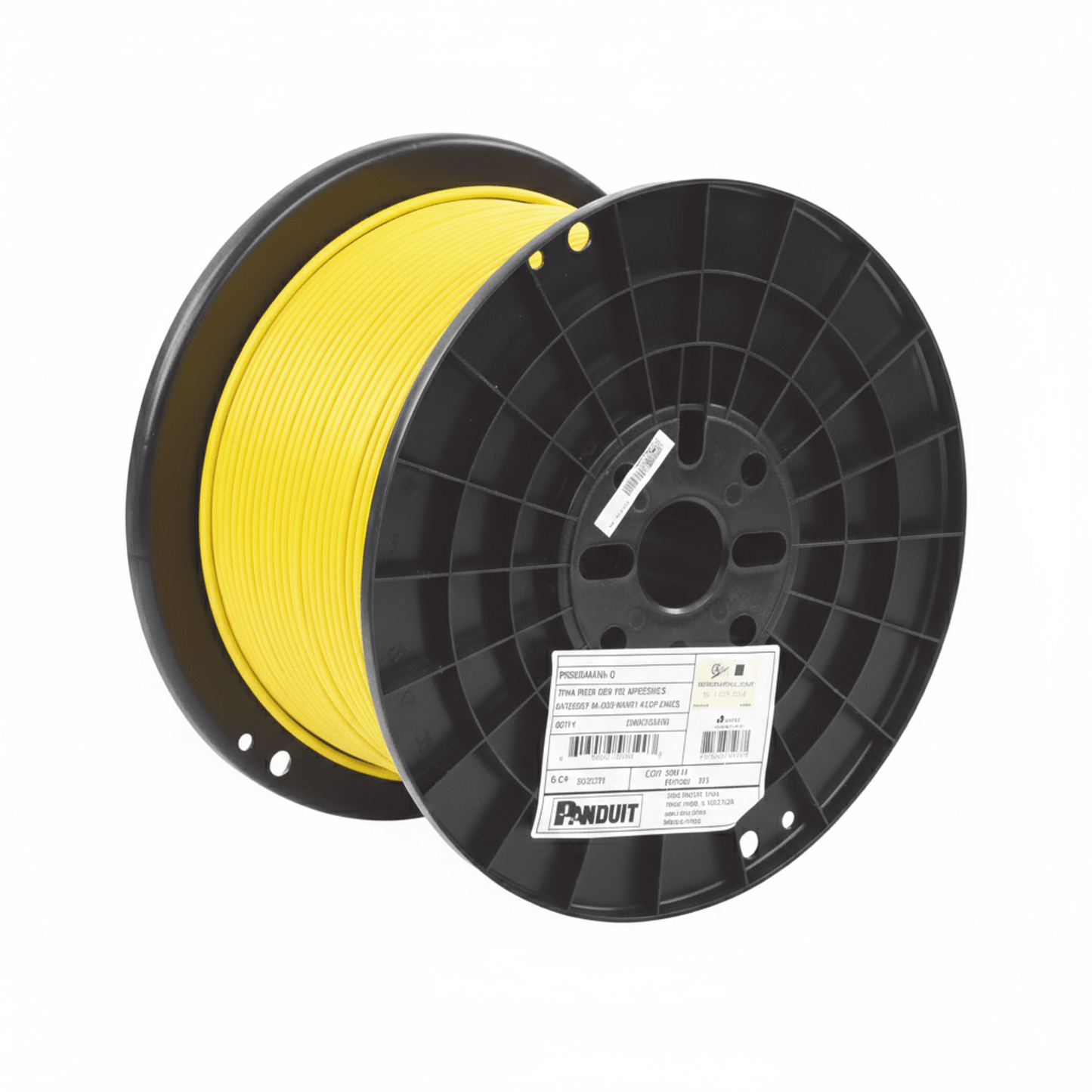 PUR6AHD04YL-G - Bobina de Cable UTP de 4 Pares, Vari-MaTriX HD, Cat6A, 23 AWG, CMR (Riser), Color Amarillo, 305 Metros (1000 Pies)