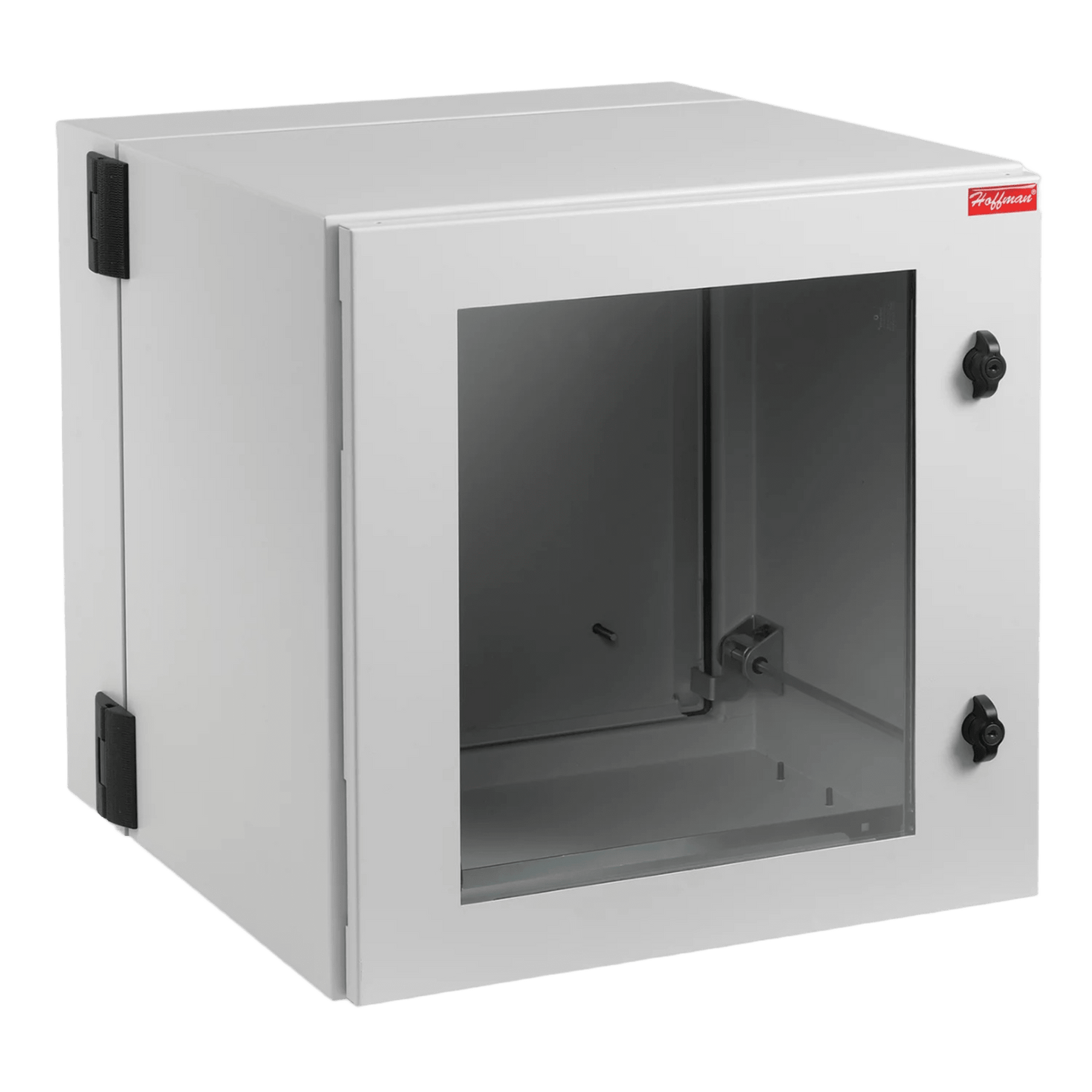 PTHW242424G2 - Gabinete Industrial ProTek de Puerta con Ventana, Protección NEMA Tipo 12; IP55; IK10, Abatible, Fabricado en Acero, 12 UR, Color Gris Claro