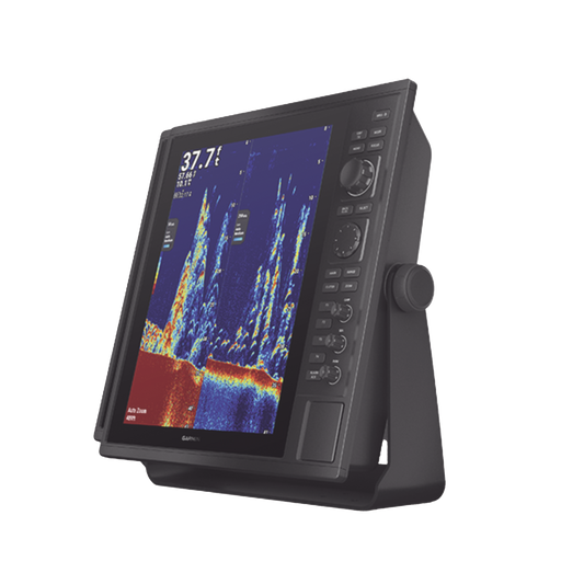 10-02243-00 - Pantalla Náutica GPSMAP 15" / Resolución XGA 1024x768 / Dual-Frequency Sonar 50/200 kHz / CHIRP Sonar Built-in / ClearVü y SideVü / Compatible con NMEA 2000 y 0183 / 2 Ranuras SD / IP26/IP27