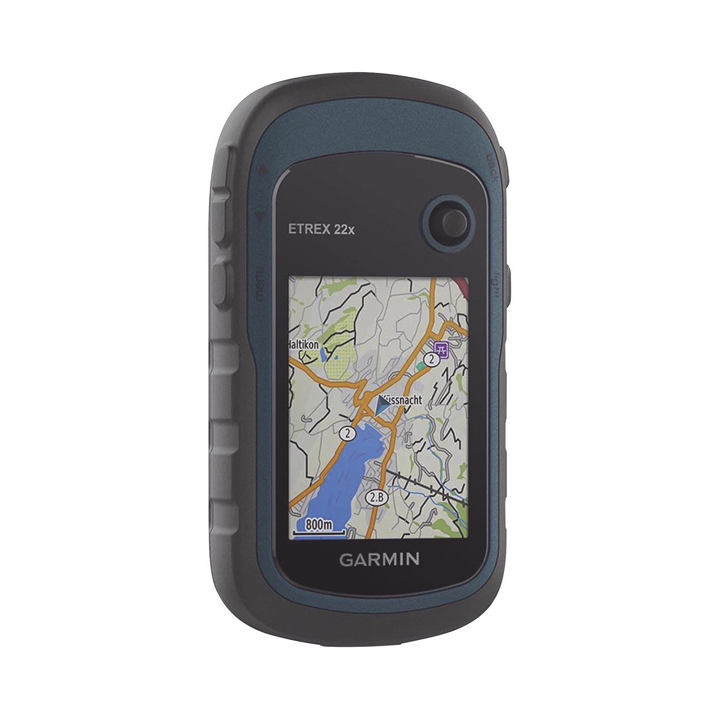 10-02256-00 - GPS Portátil eTrex 22 para Actividades al Aire Libre / Pantalla TFT Transflectiva de 2.2 Pulgadas / Resolución 240 x 320 Píxeles / 8 GB de Memoria / Mapas Preinstalados de Europa / Resistencia al Agua IPX7 / Compatible con microSD / B