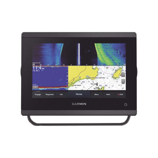 10-02365-02 - Plotter de Navegación GPSMAP 723xsv / Pantalla Táctil WSVGA 7" / Resolución 1024x600 / Compatible con GPS, GLONASS y Galileo / Receptor de Alta Sensibilidad 10 Hz / Compatible con NMEA 2000 y NMEA 0183 / Sonda CHIRP Integrada /
