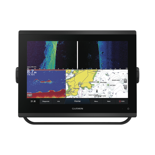 10-02367-02 - GPSMAP® 1223xsv / Pantalla Táctil WXGA 12.1" / Resolución 1280x800 / GPS-GLONASS-Galileo / Compatible con NMEA 2000 y 0183 / Sonda CHIRP Integrada / ClearVü y SideVü / IPX7 / Alimentación 10-32 Vdc