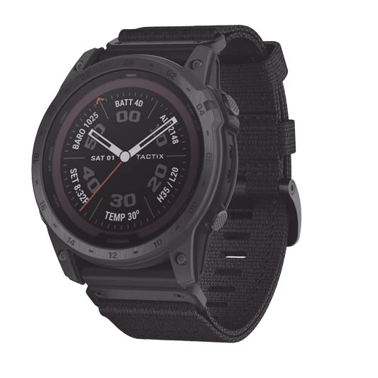 Reloj Garmin tactix® 7 – Pro Edition color negro en bisel de titanio,  multideporte con GPS ofrece funciones tácticas especializadas, así como mapas, música, funciones de entreno avanzadas.