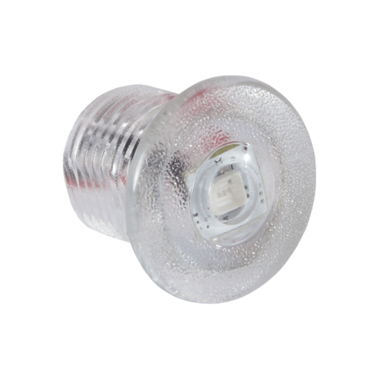 101086 - Luz led marina de cortesía serie Newt, emite luz de color rojo de 45 lúmenes, para uso exterior e interior, fabricado bajo norma de protección IP67.