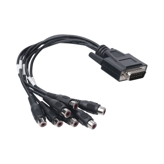 101501706 Adaptador de 7 entradas de Audio para DVR´s epcom y HIKVISION
