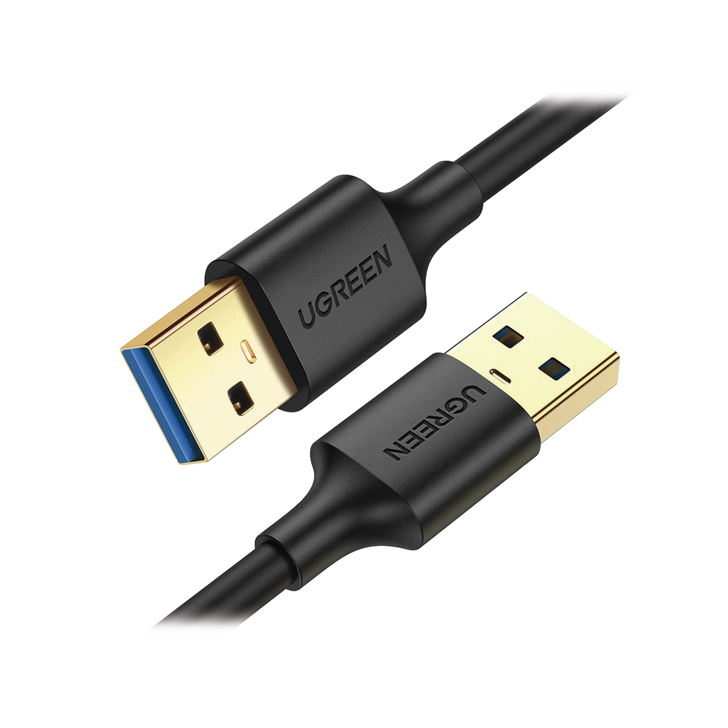 10370 - Cable USB-A 3.0 a  USB-A 3.0 / 1 Metro / Macho a Macho / Conector Niquelado / Núcleo de Cobre Estañado / Blindaje Múltiple / Velocidad 5Gbps / No Requiere Controlador / Compatible con USB2.0 Y USB 1.1