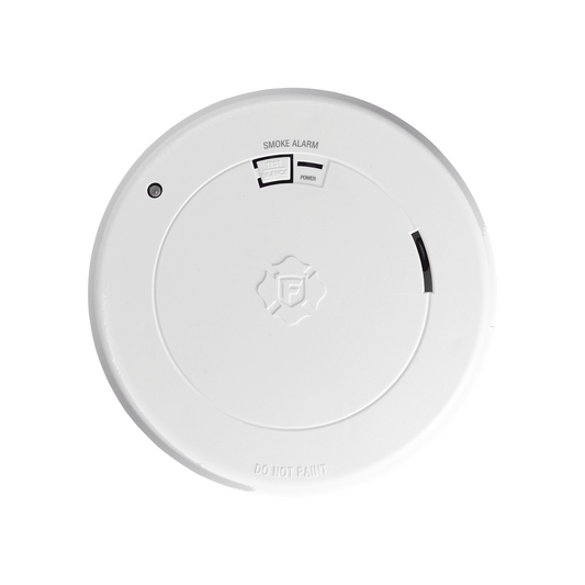 1046747 Detector de Humo Autónomo, No Requiere Panel, LED de Escape, Sensor por Ionización, Batería Sellada para 10 años de vida
