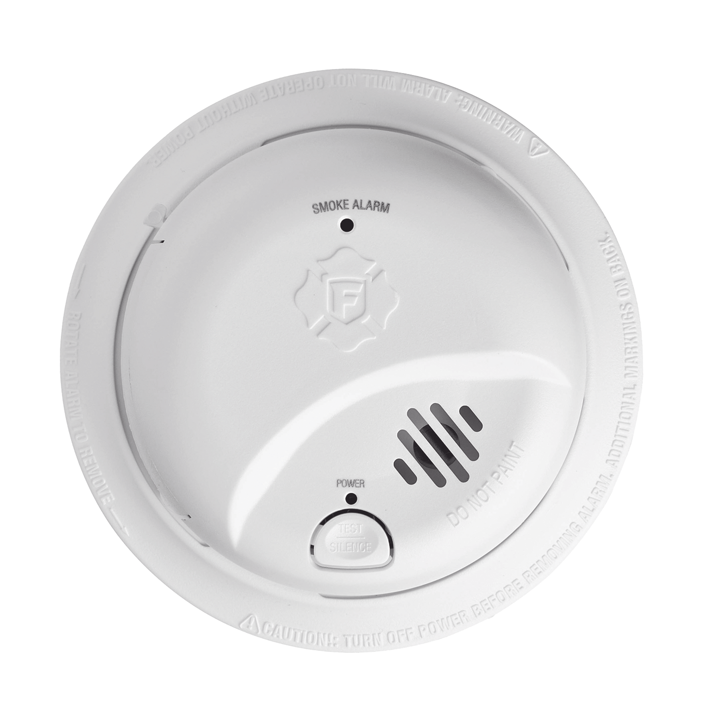 1046832 Detector de Humo Autónomo, No Requiere Panel, Con Botón para Silenciar, Sensor por Ionización